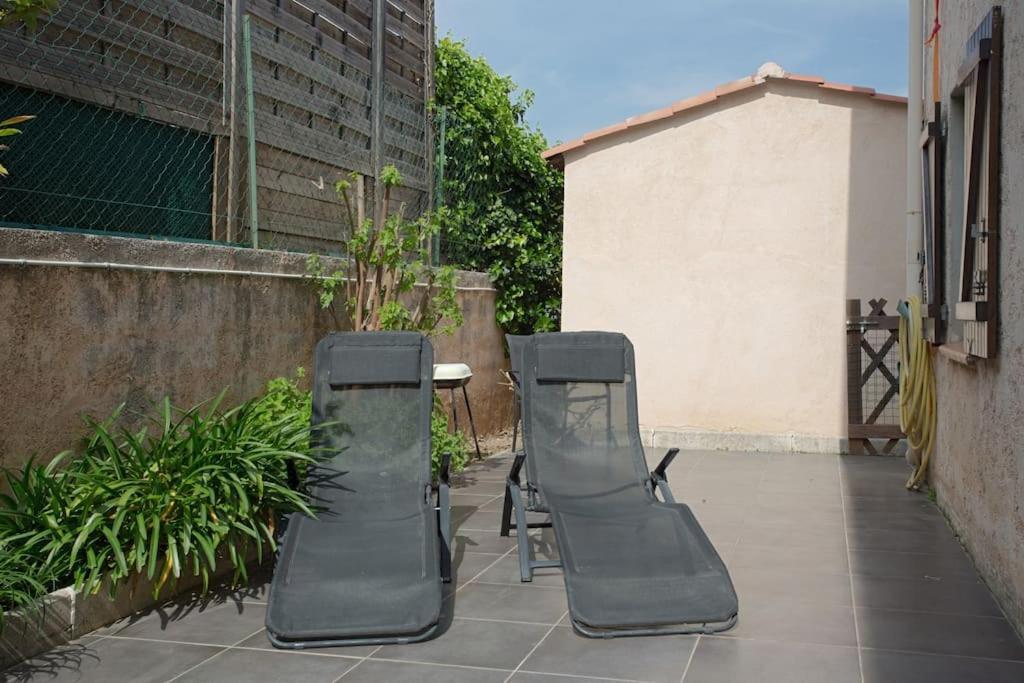 הייר Appartement En Rez De Jardin Et Terrasse Ds Villa מראה חיצוני תמונה